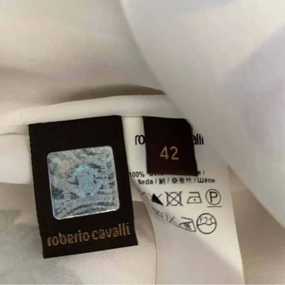 Roberto Cavalli Silk Floral Skirt - Picture 13 of 14